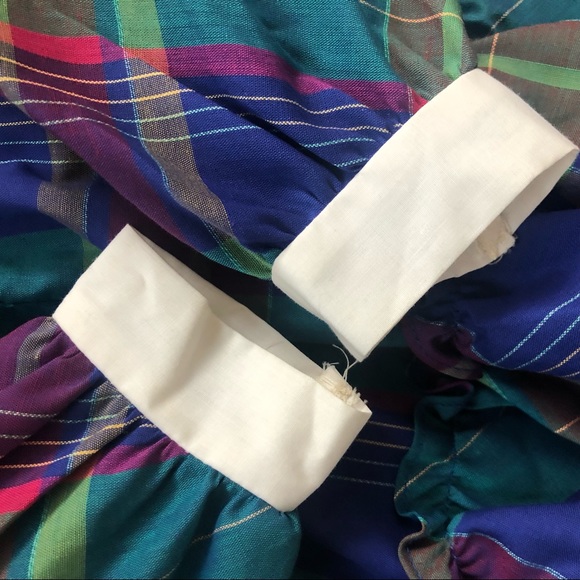 MARTHA’S MINIATURES VINTAGE RUFFLE FULL CIRCLE DRESS SIZE T2 - Picture 4 of 16